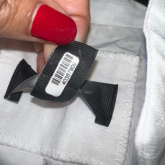 J.Crew White 100% Linen Blazer Jacket – Size 6 – Resort Chic Coastal Classic - Picture 17 of 17